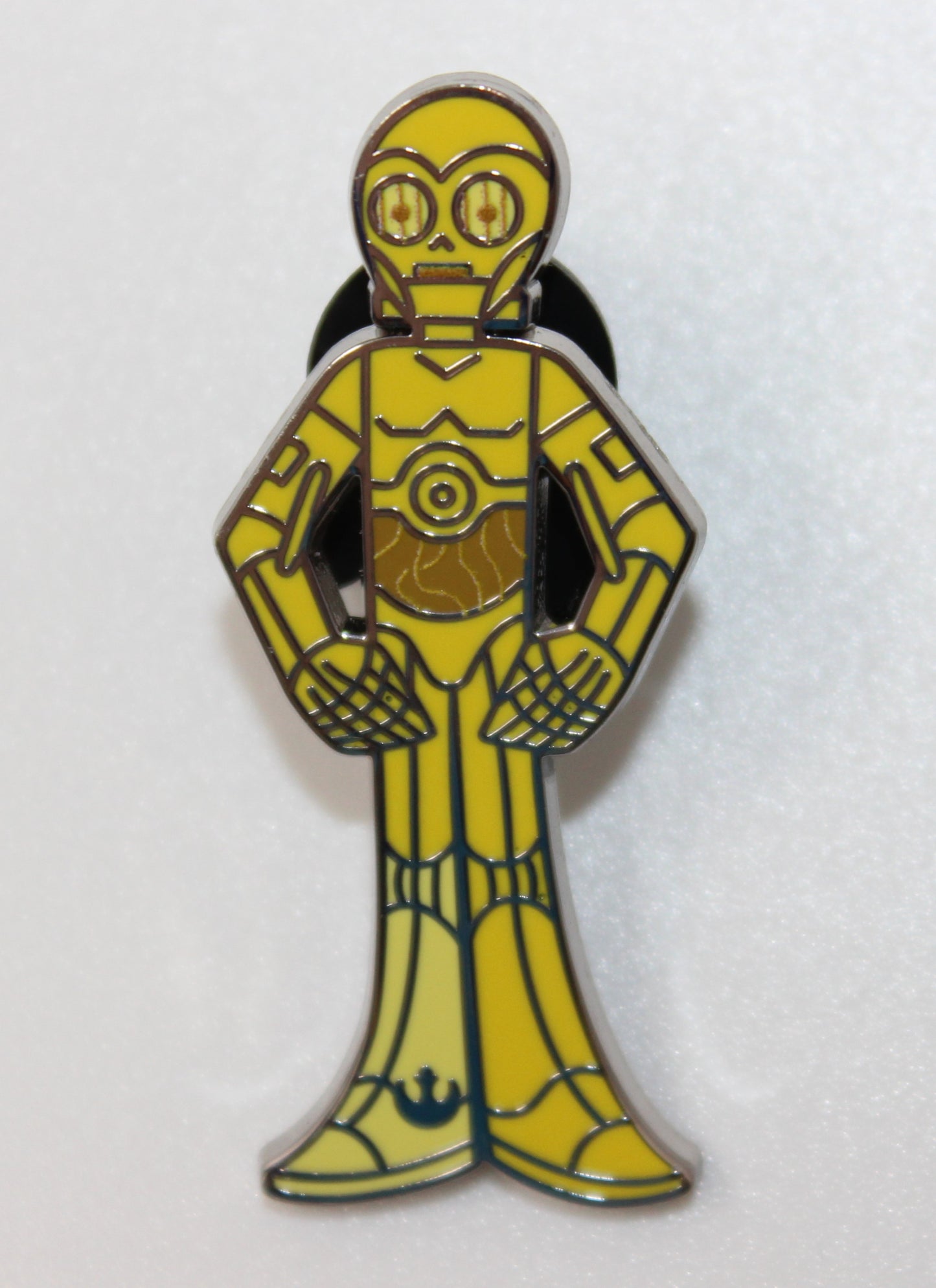 C-3PO Yellow Color Story Disneyland 2025 Hidden Disney Wave B Pin