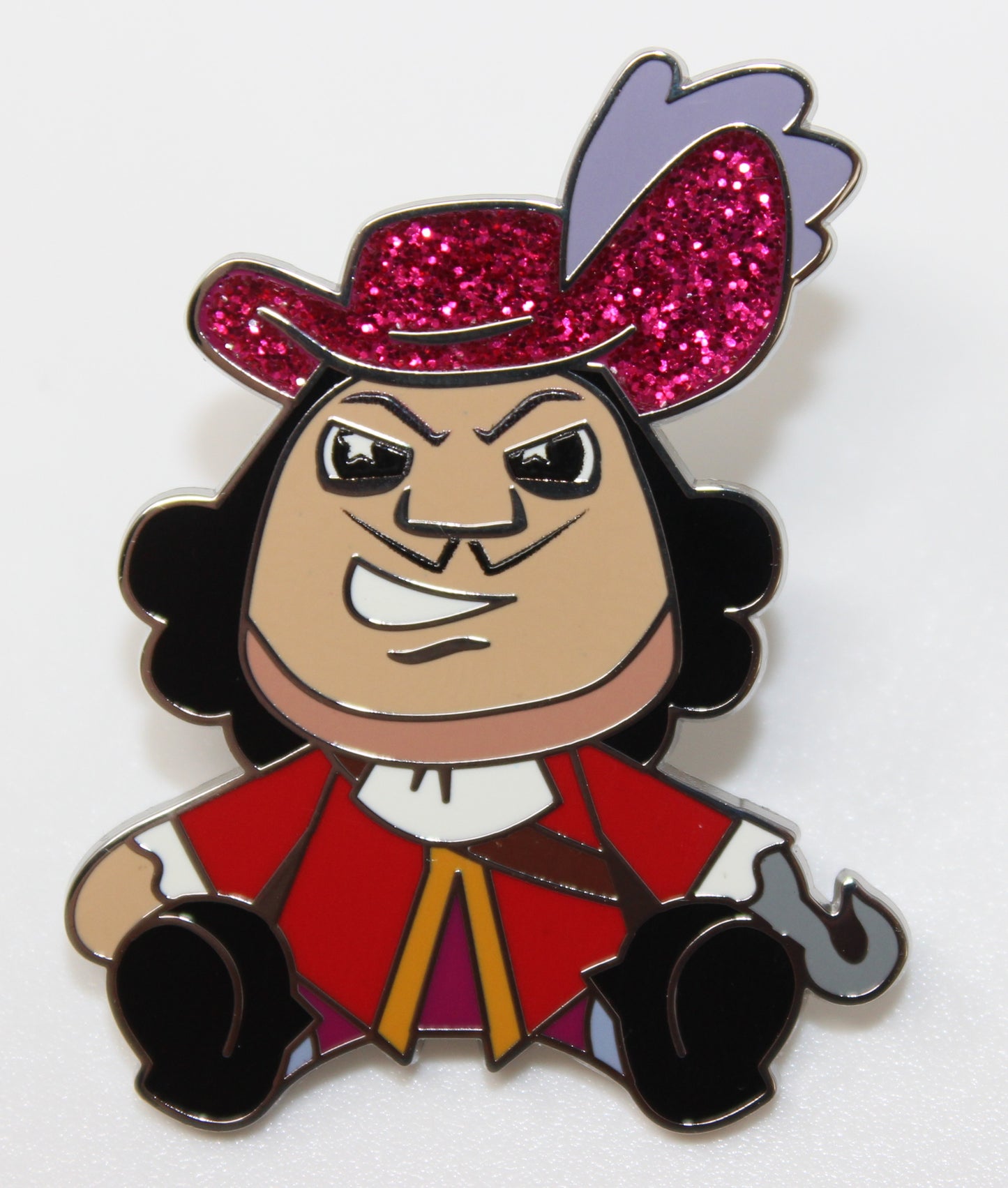 Captain Hook Wishables Shimmer Mystery Disney Pin