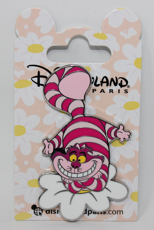 Cheshire Cat with Flowers Alice in Wonderland Disneyland Paris Pin