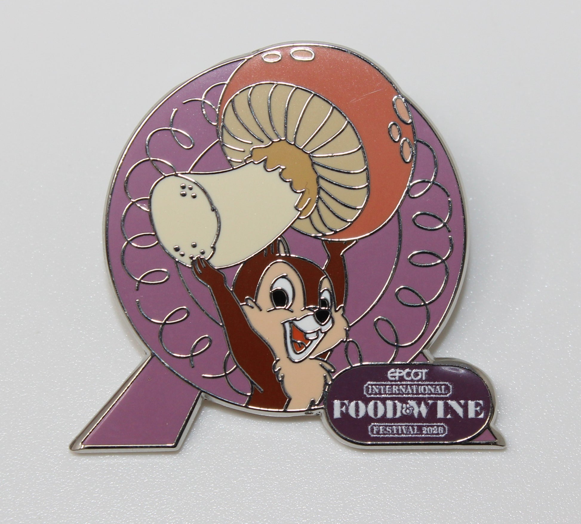 Chip 2026 Epcot Food & Wine Festival Mystery Disney Pin