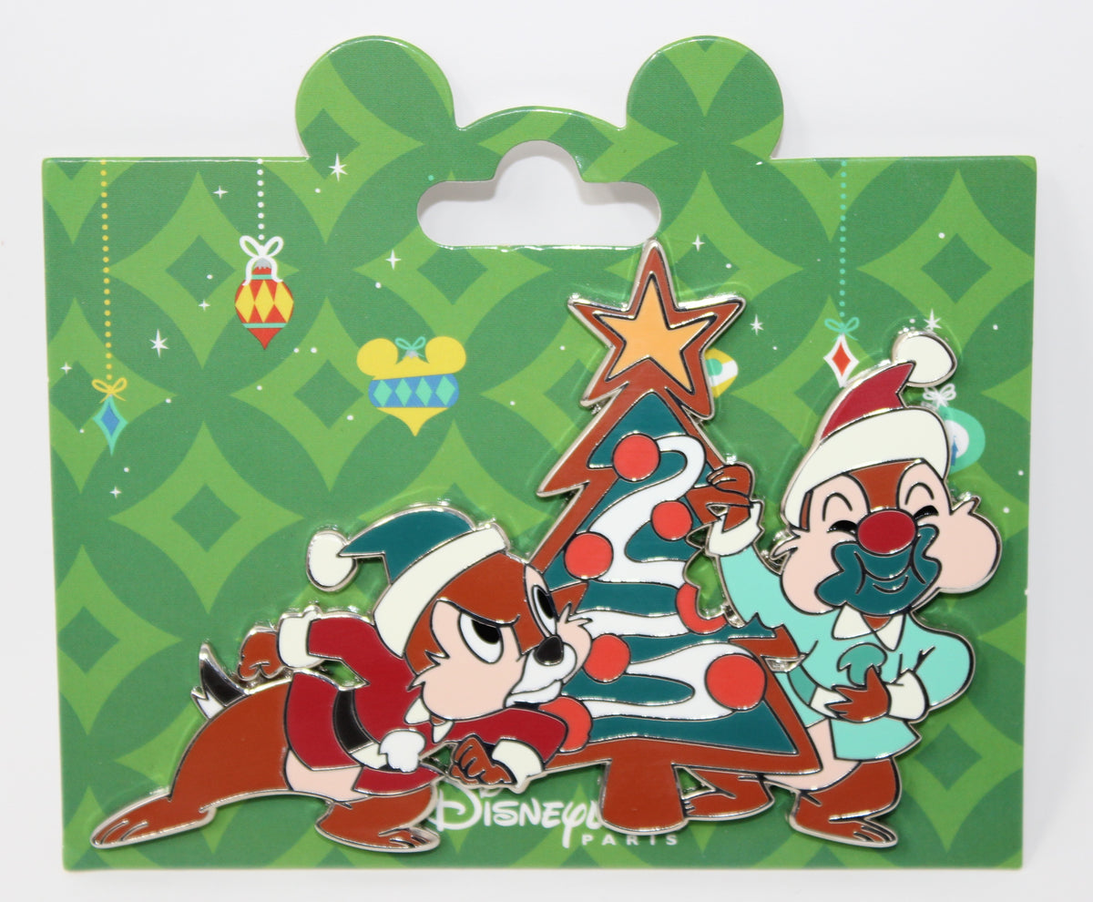 Chip & Dale Christmas Cookie Disneyland Paris Disney Pin