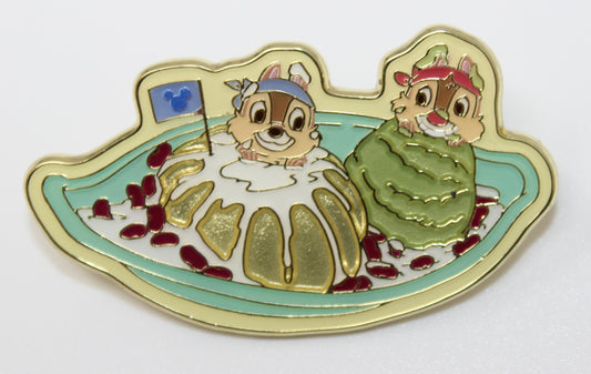 Chip & Dale Red Bean Jello Pudding Hong Kong Cuisine Mystery Disney Pin