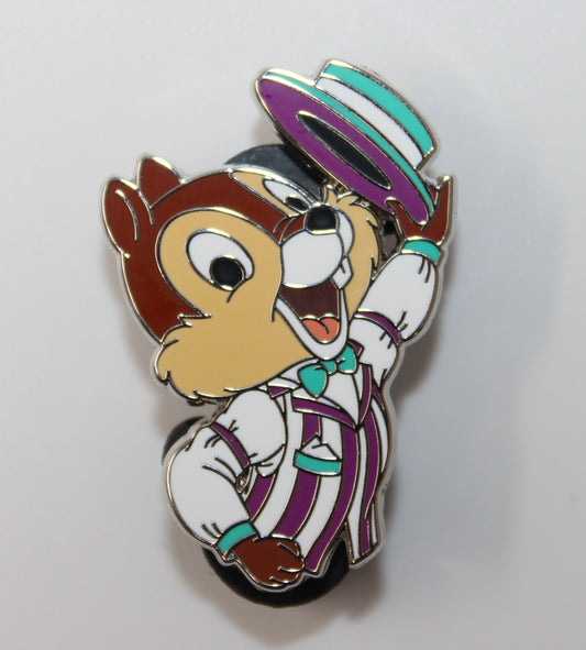 Chip Dapper Dans Booster Disney Pin