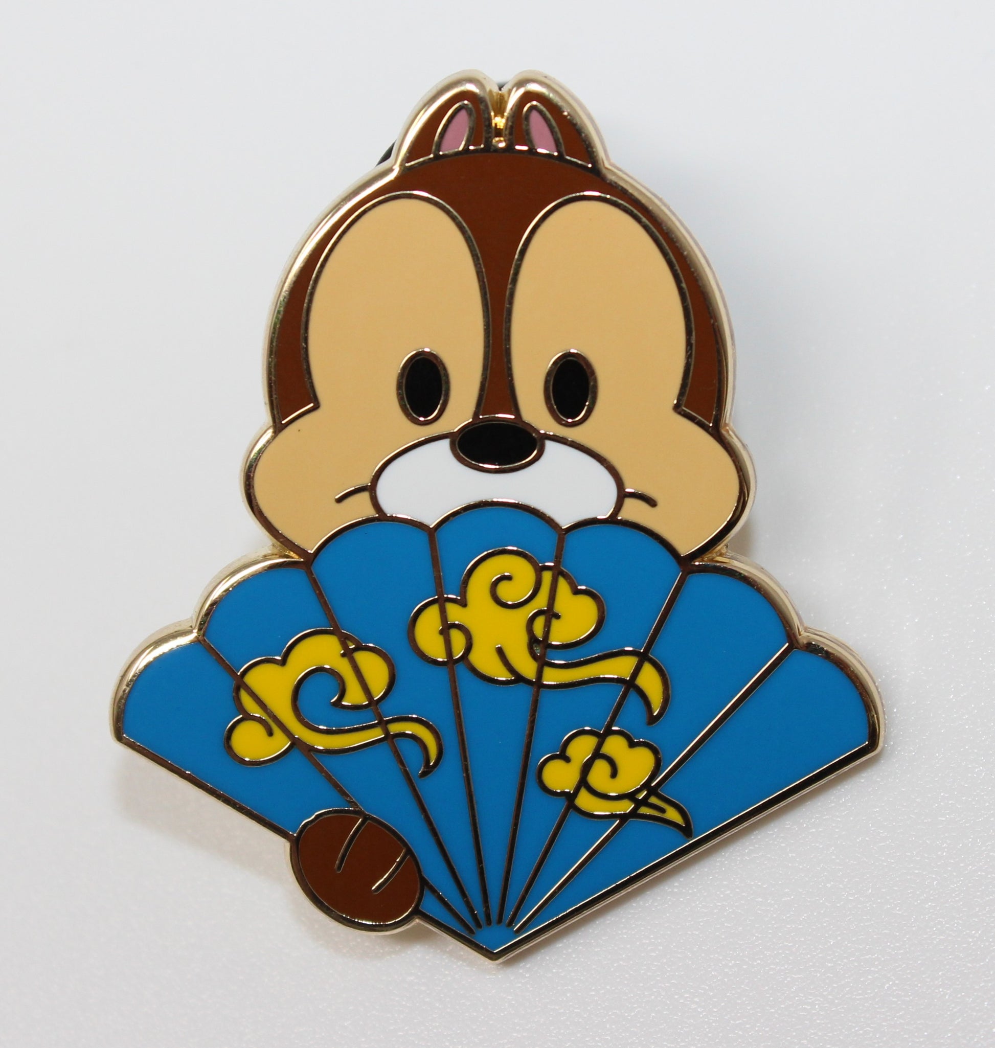 Chip Folding Fans Mystery Disney Pin