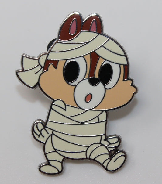 Chip as a Mummy Trick or Chipmunk Mystery Disney Pin