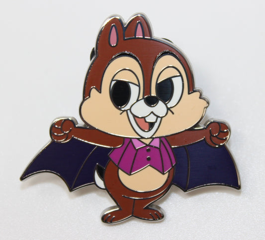 Chip as a Vampire Trick or Chipmunk Mystery Disney Pin