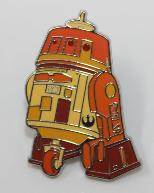 Chopper Orange Color Story Disneyland 2026 Hidden Disney Wave B Pin