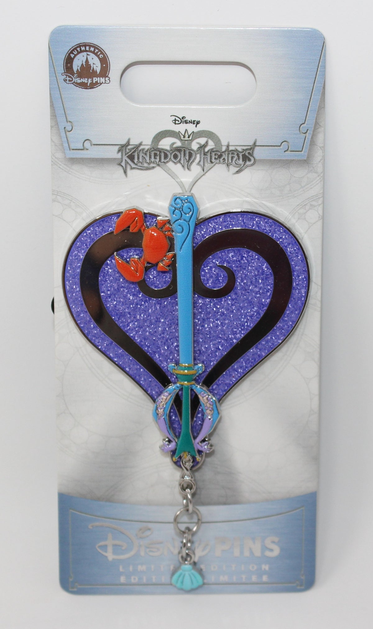 Crabclaw The Little Mermaid Kingdom Hearts Keyblade Disney Pin