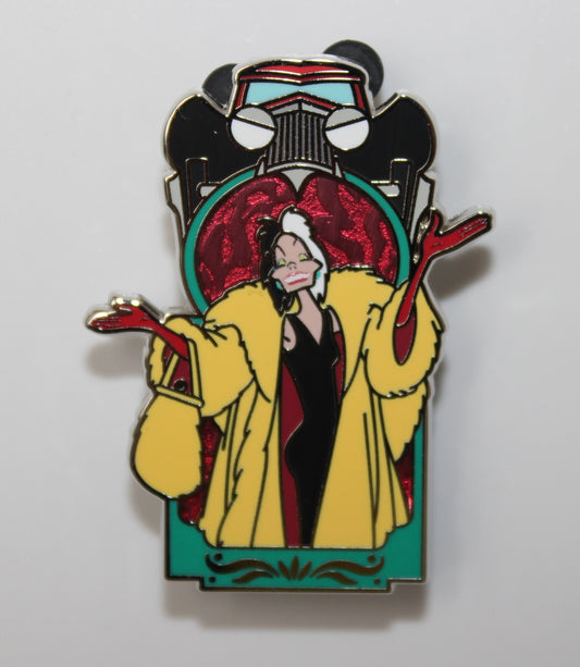 Cruella Disney Villains Mystery Pin