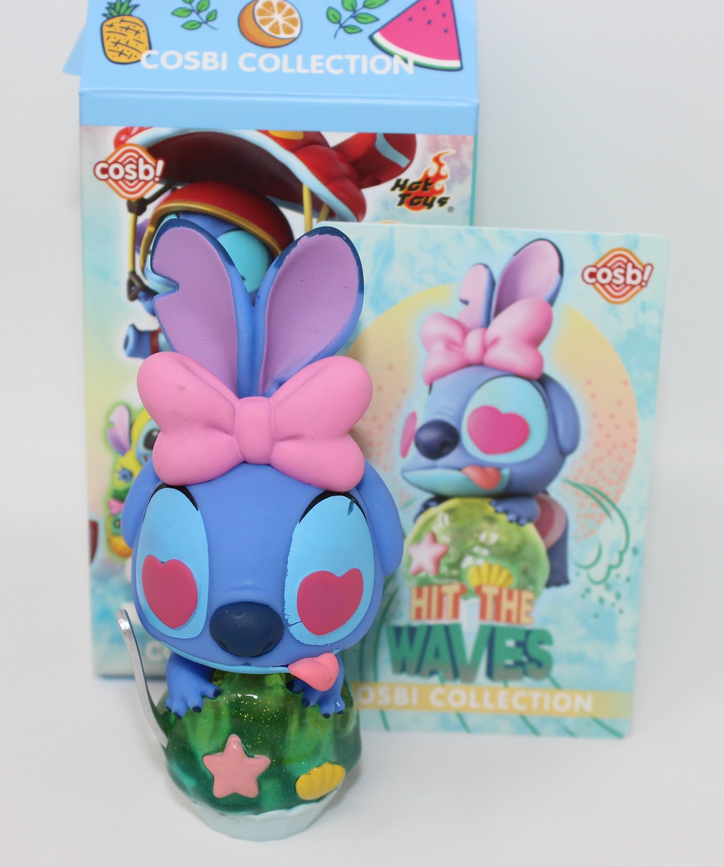 Cupcake Stitch on Holiday Cosbi Collection Disney Mystery Figure