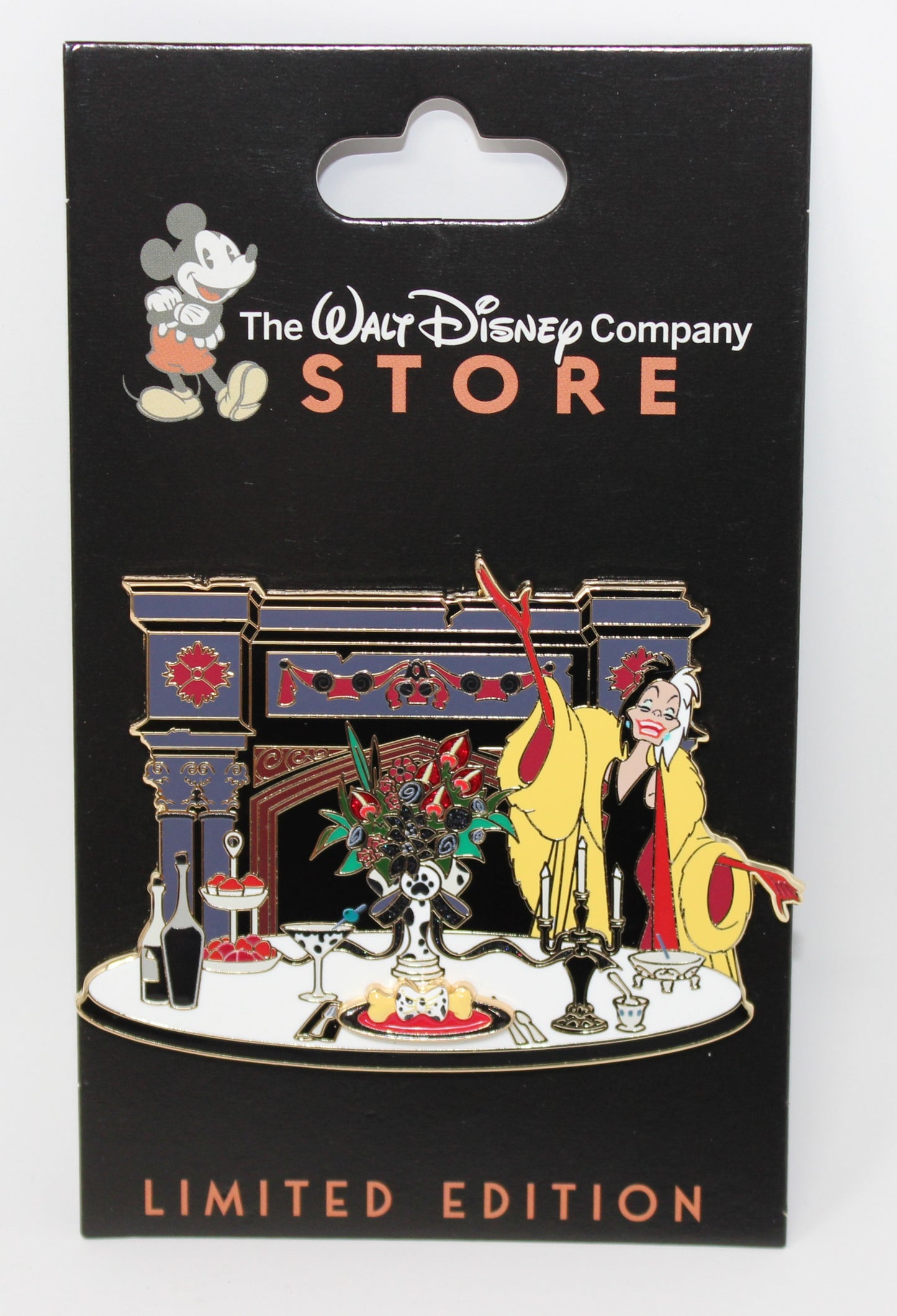 D23 2026 Cruella Table for One WDCS Disney Pin
