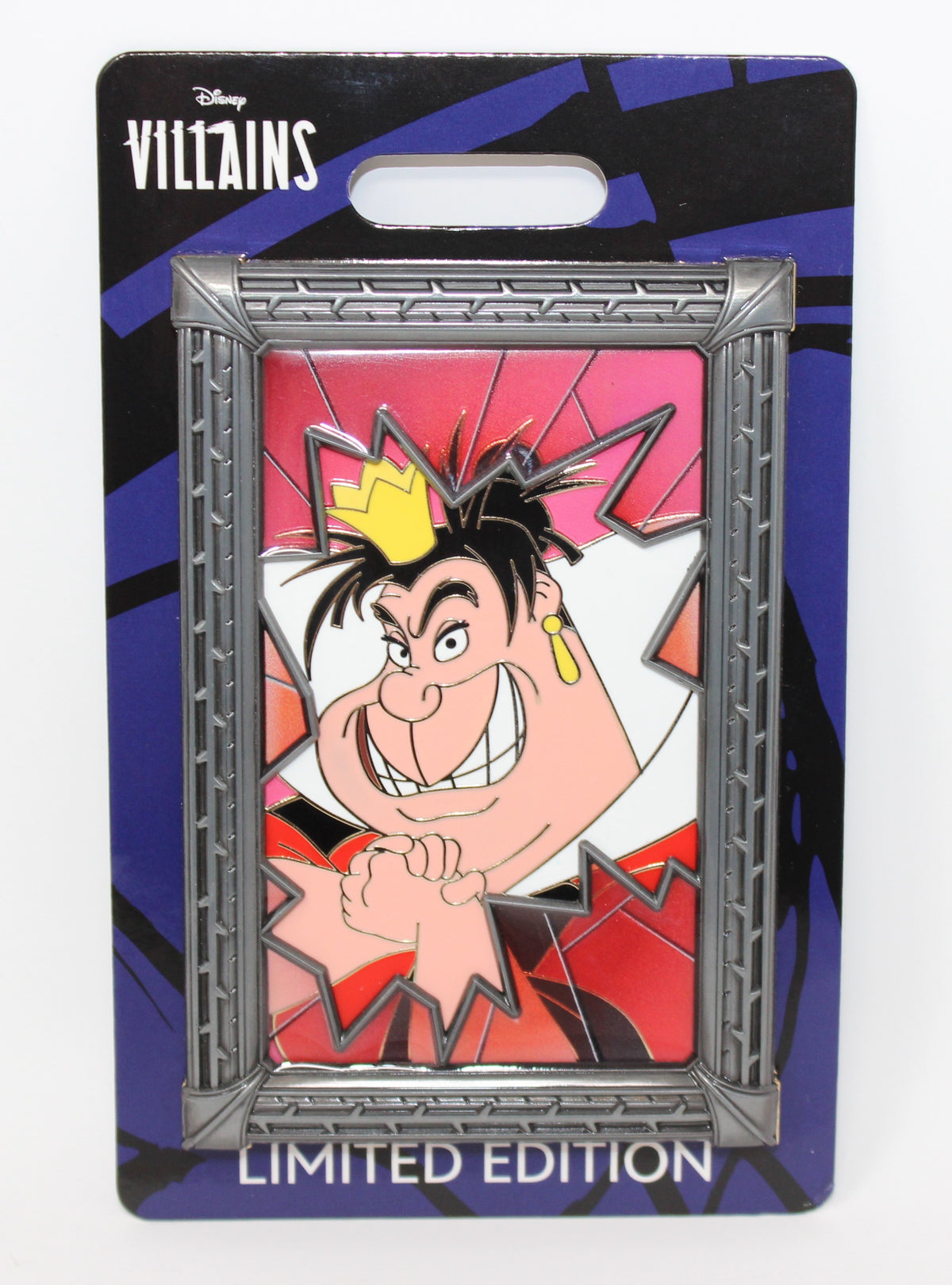 D23 2026 Queen of Hearts WDI Villains Portrait Disney Pin
