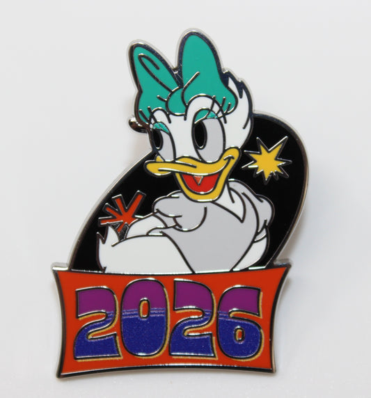 Daisy Duck 2026 Dated Mystery Disney Pin