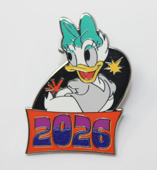 Daisy Duck 2026 Dated Mystery Disney Pin