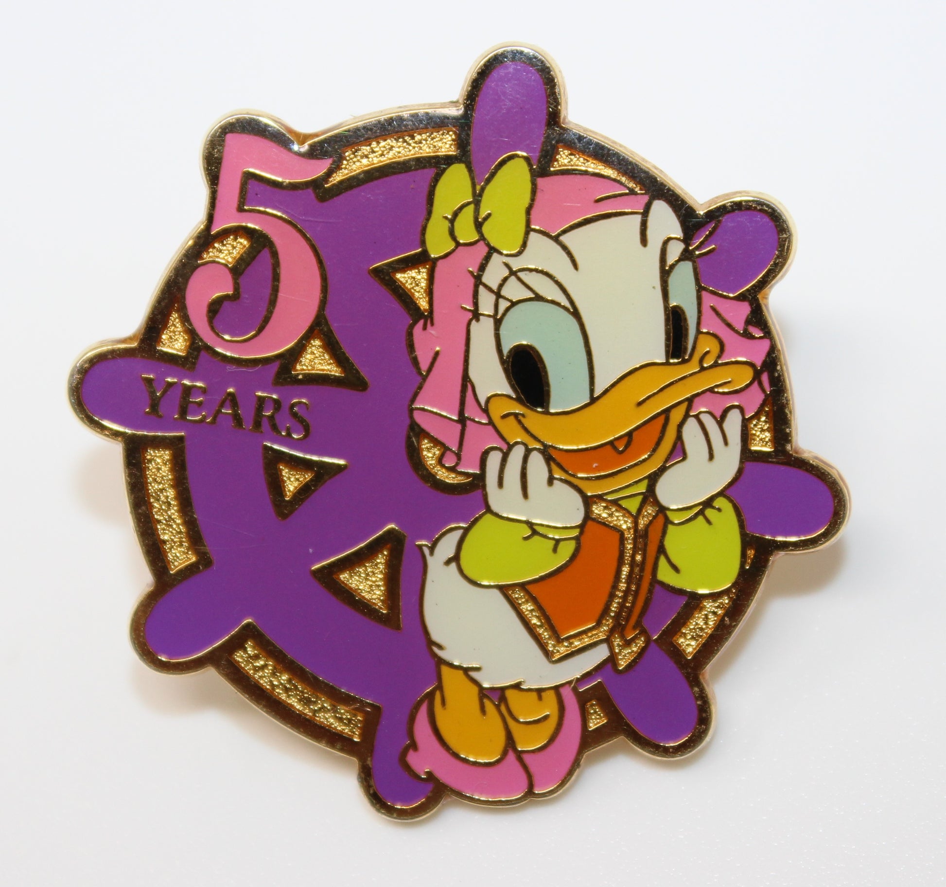 Daisy Duck Ship Steering Wheel 5th Anniversary Tokyo Disney Resort Pin