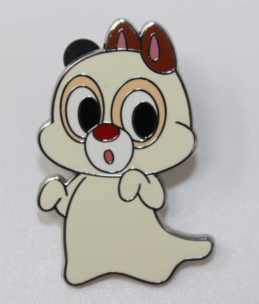 Dale as a Ghost Trick or Chipmunk Mystery Disney Pin