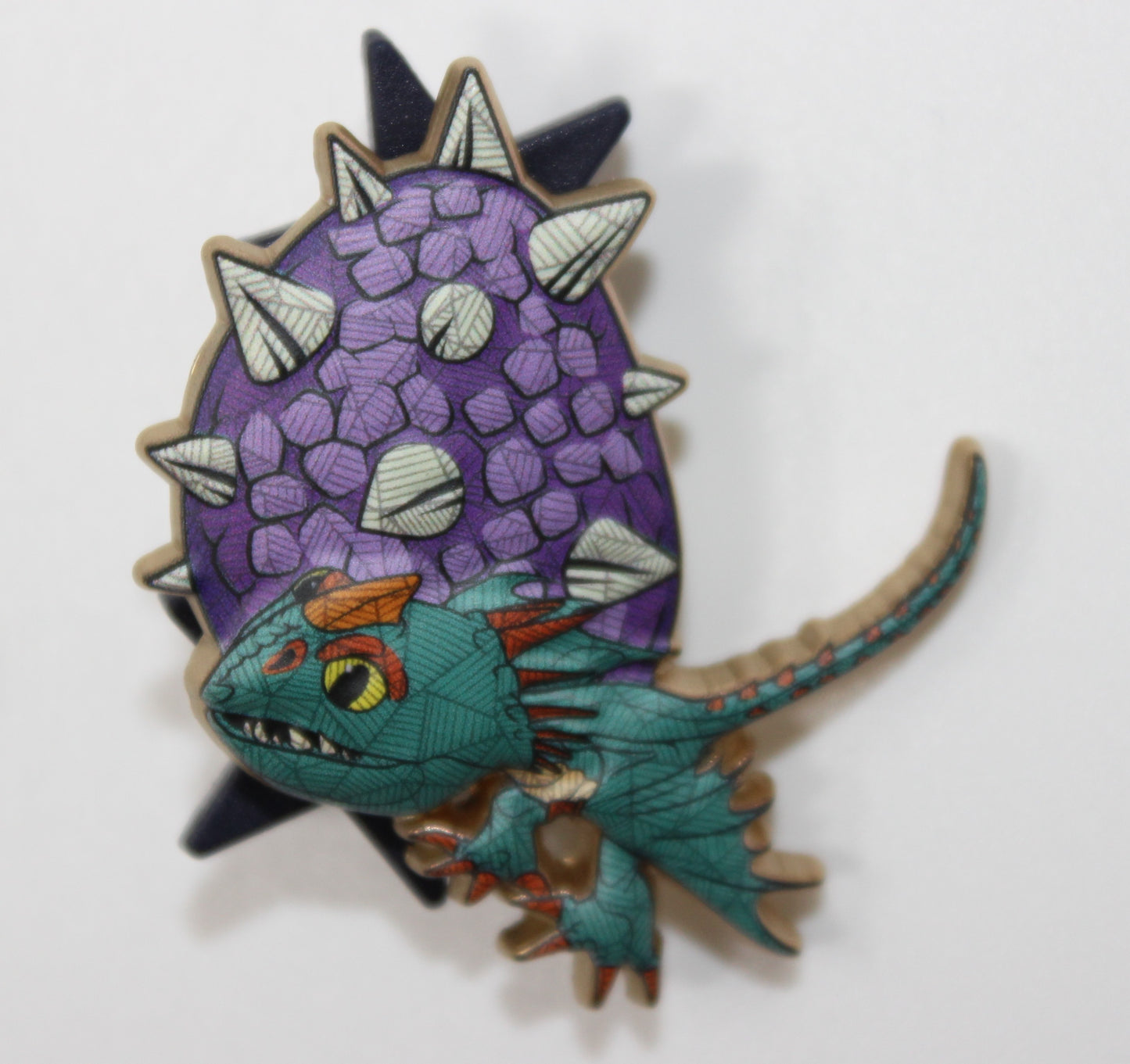 Deadly Nadder Dragon Isle of Berk Universal Studios Mystery Pin