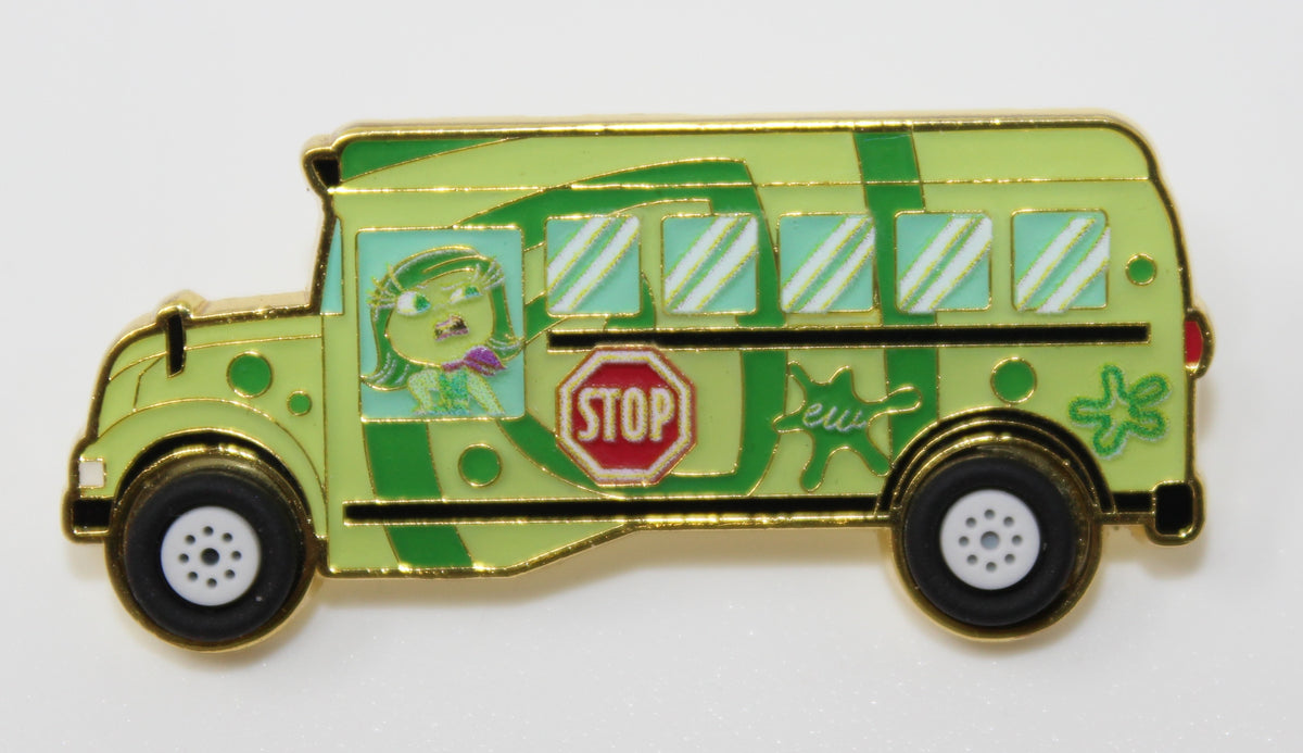 Disgust Inside Out Bus Mystery Loungefly Pin