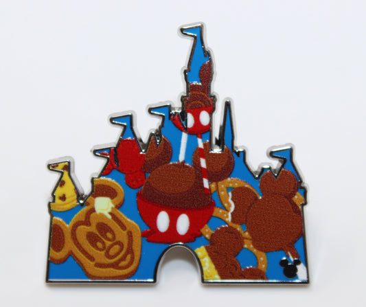 Disney Snacks Castle Disneyland 2025 Hidden Disney Wave A Pin