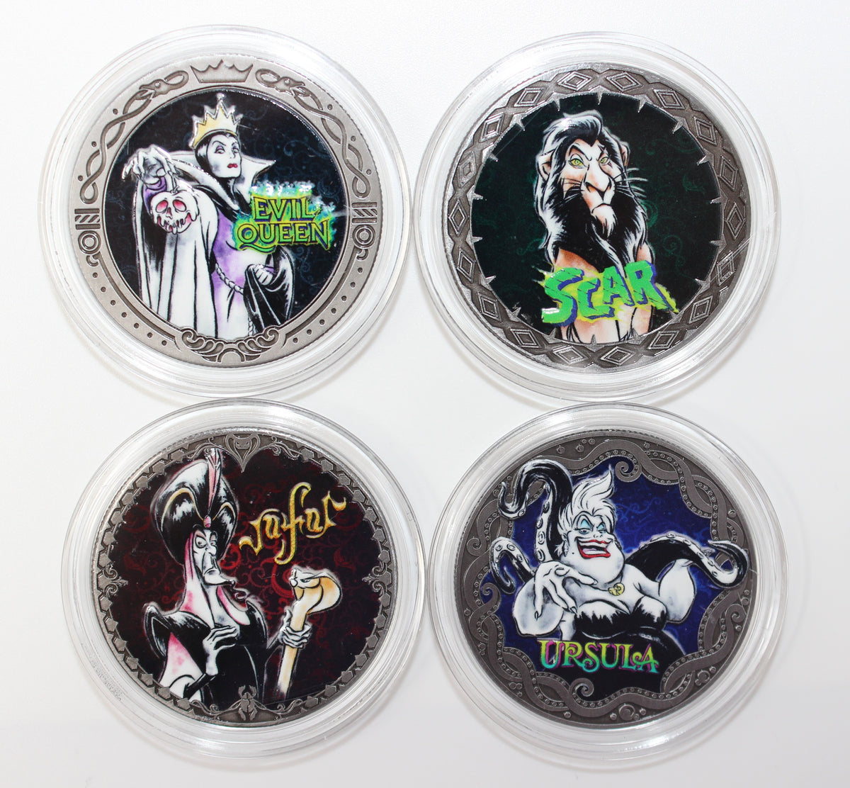 Disney Villains Medallion Set