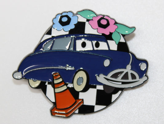 Doc Hudson Cars Checker Hot Topic Exclusive Mystery Pin