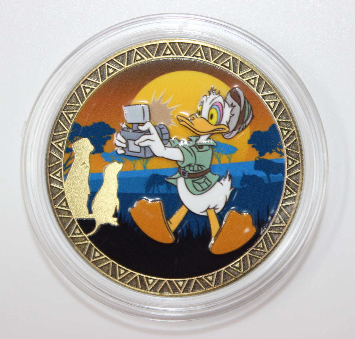 Donald Duck Animal Kingdom Disney Medallion