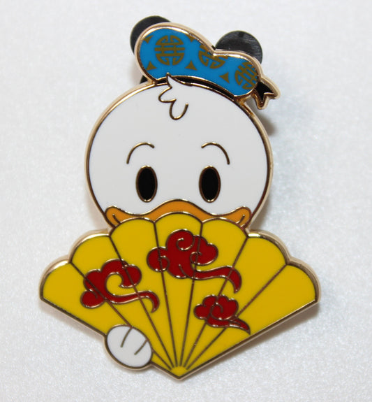 Donald Duck Folding Fans Mystery Disney Pin