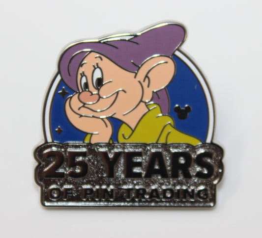 Dopey Pin Trading 25th Anniversary 2025 Hidden Disney Pin