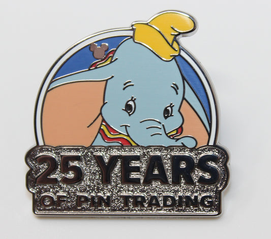 Dumbo Pin Trading 25th Anniversary Disneyland 2025 Hidden Disney Wave A Pin