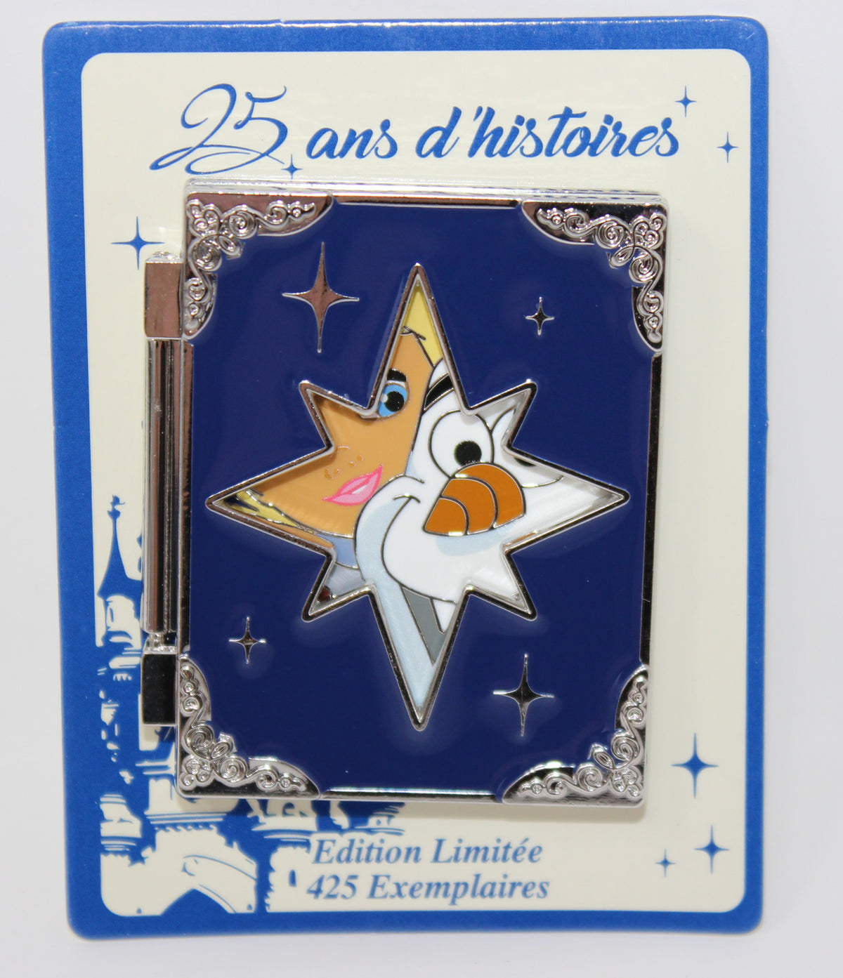 Elsa & Olaf 25 Years of History Disneyland Paris Disney Pin 057/425