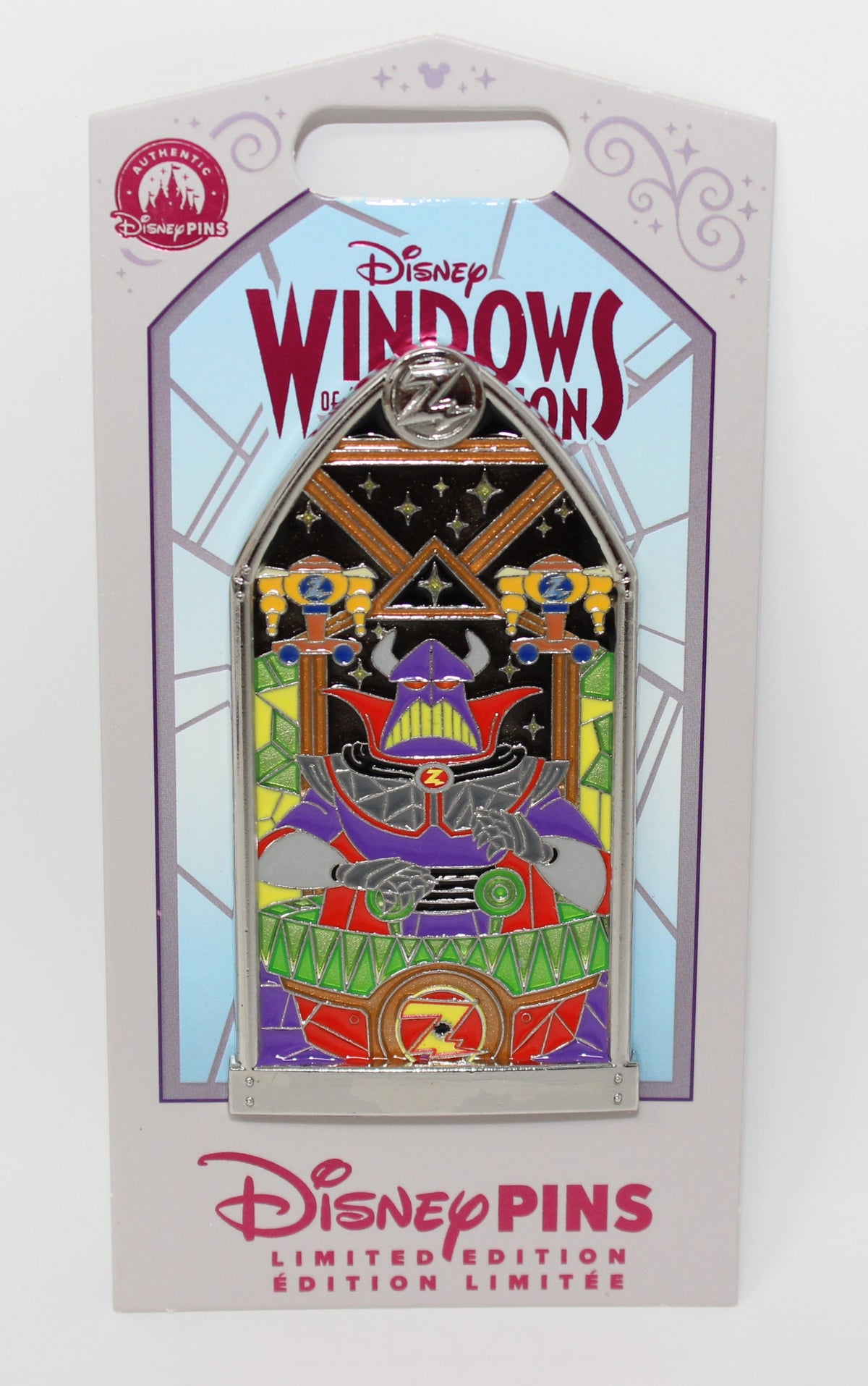 Emperor Zurg Windows of Attraction Disney Pin