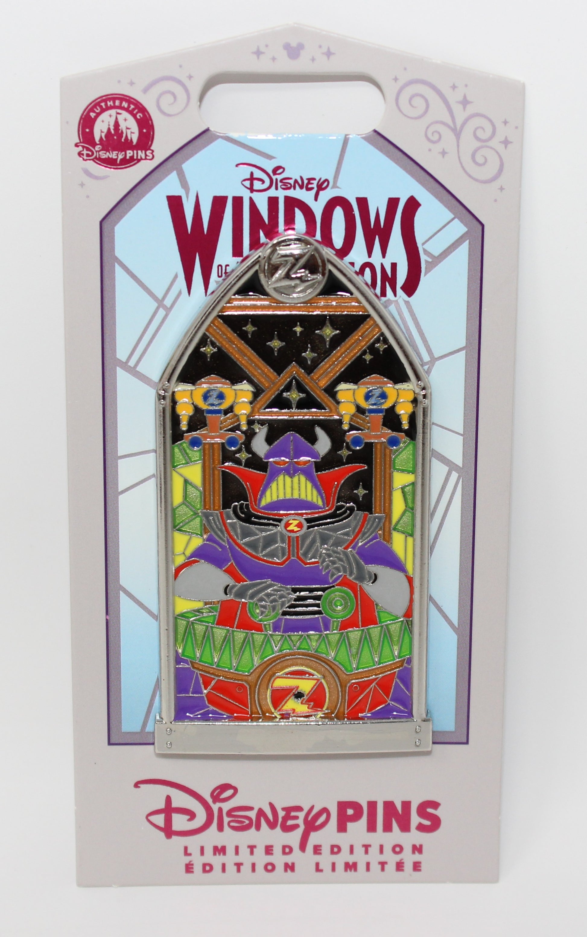 Emperor Zurg Windows of Attraction Disney Pin