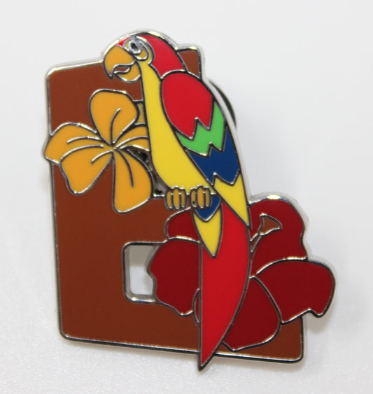 Enchanted Tiki Room E Attraction Alphabet Mystery Disney Pin