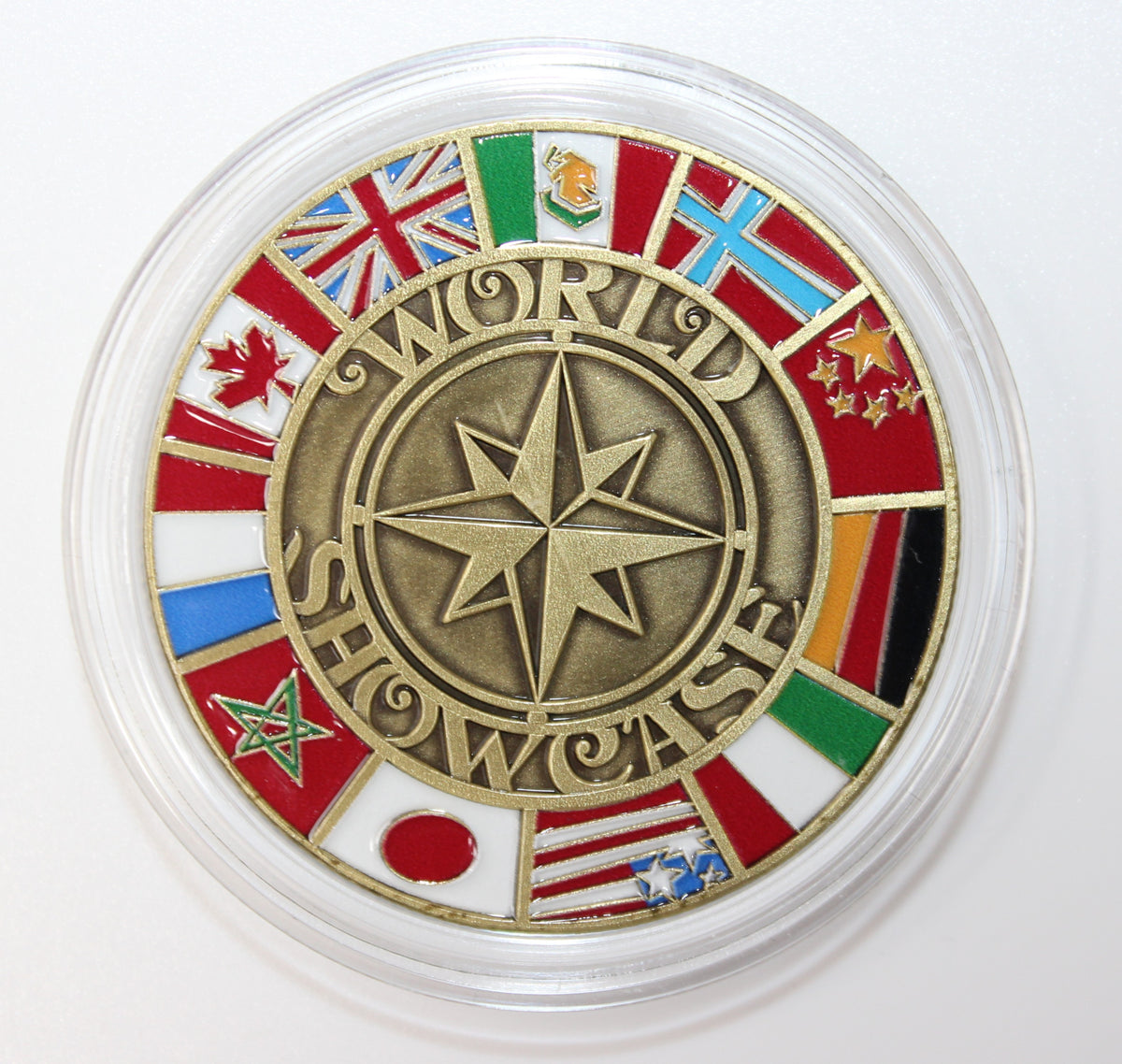Epcot World Showcase Disney Medallion