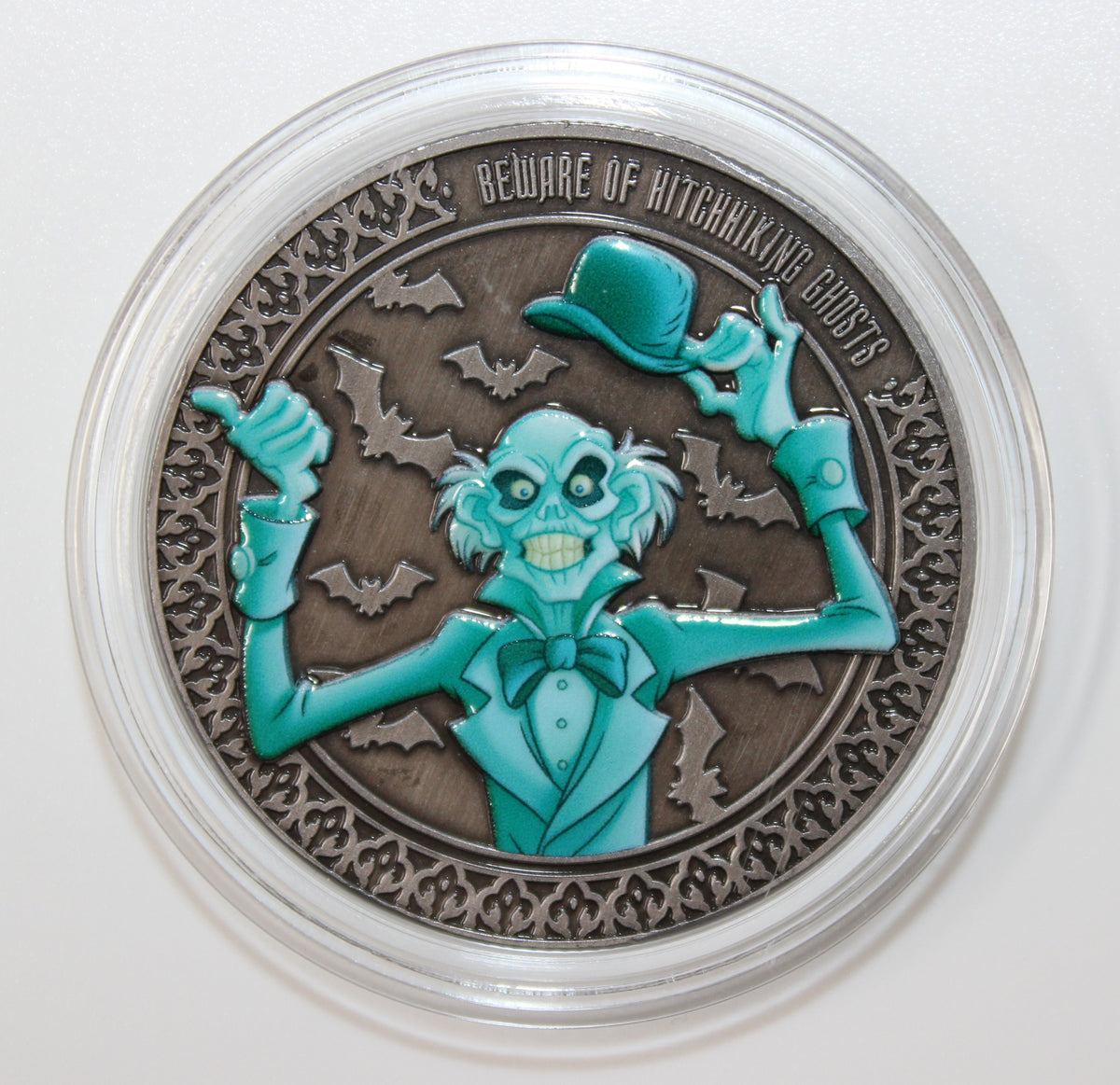 Ezra Haunted Mansion Disney Medallion