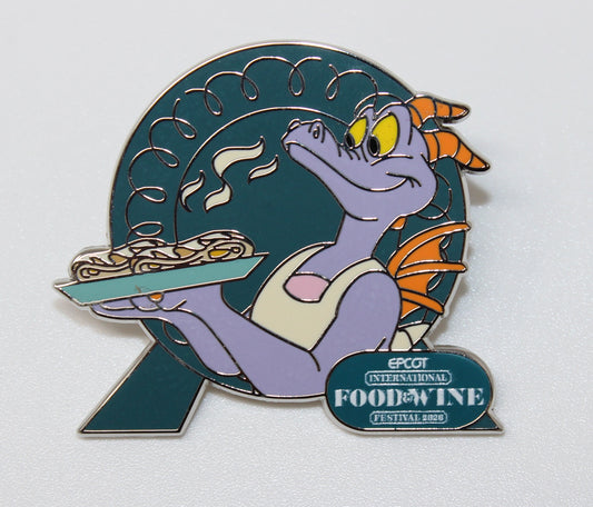 Figment 2026 Epcot Food & Wine Festival Mystery Disney Pin