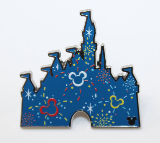 Fireworks Castle Disneyland 2025 Hidden Disney Wave A Pin