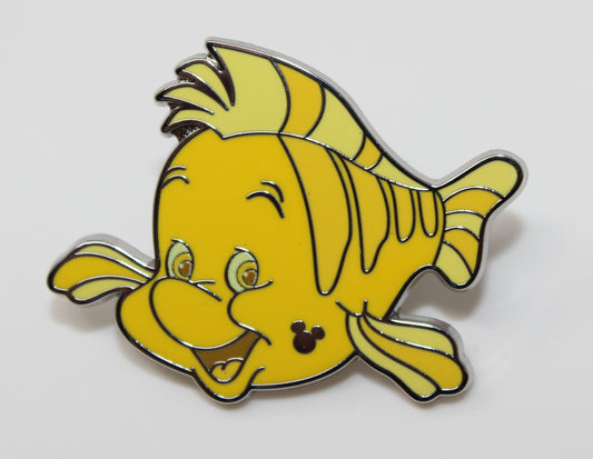 Flounder Yellow Color Story Disneyland 2025 Hidden Disney Wave B Pin