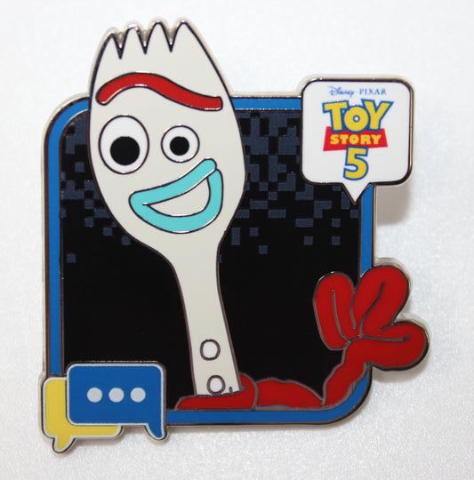Forky Toy Story 5 Mystery Disney Pin