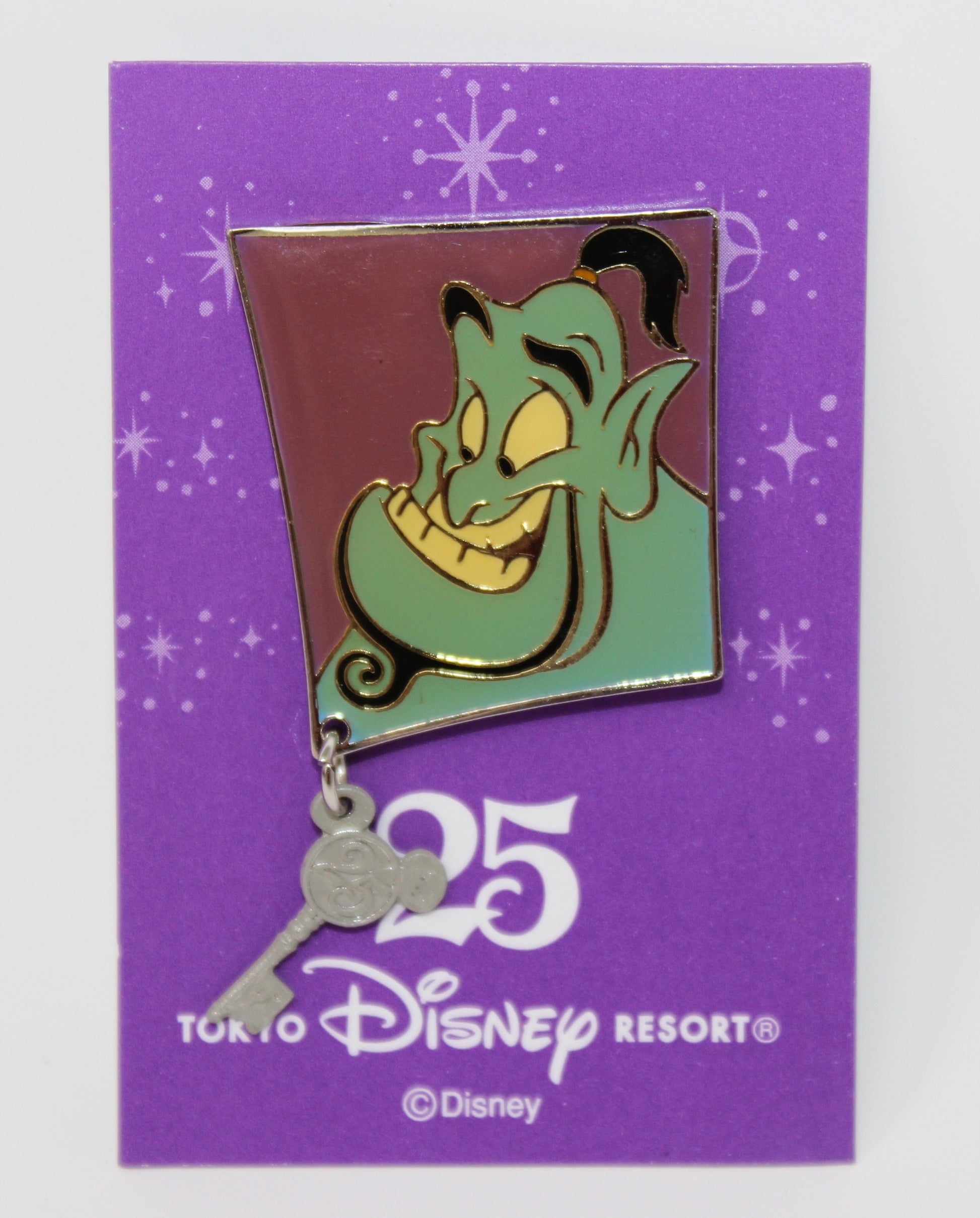 Genie Tokyo Disneyland 25th Anniversary Key Collection Disney Pin