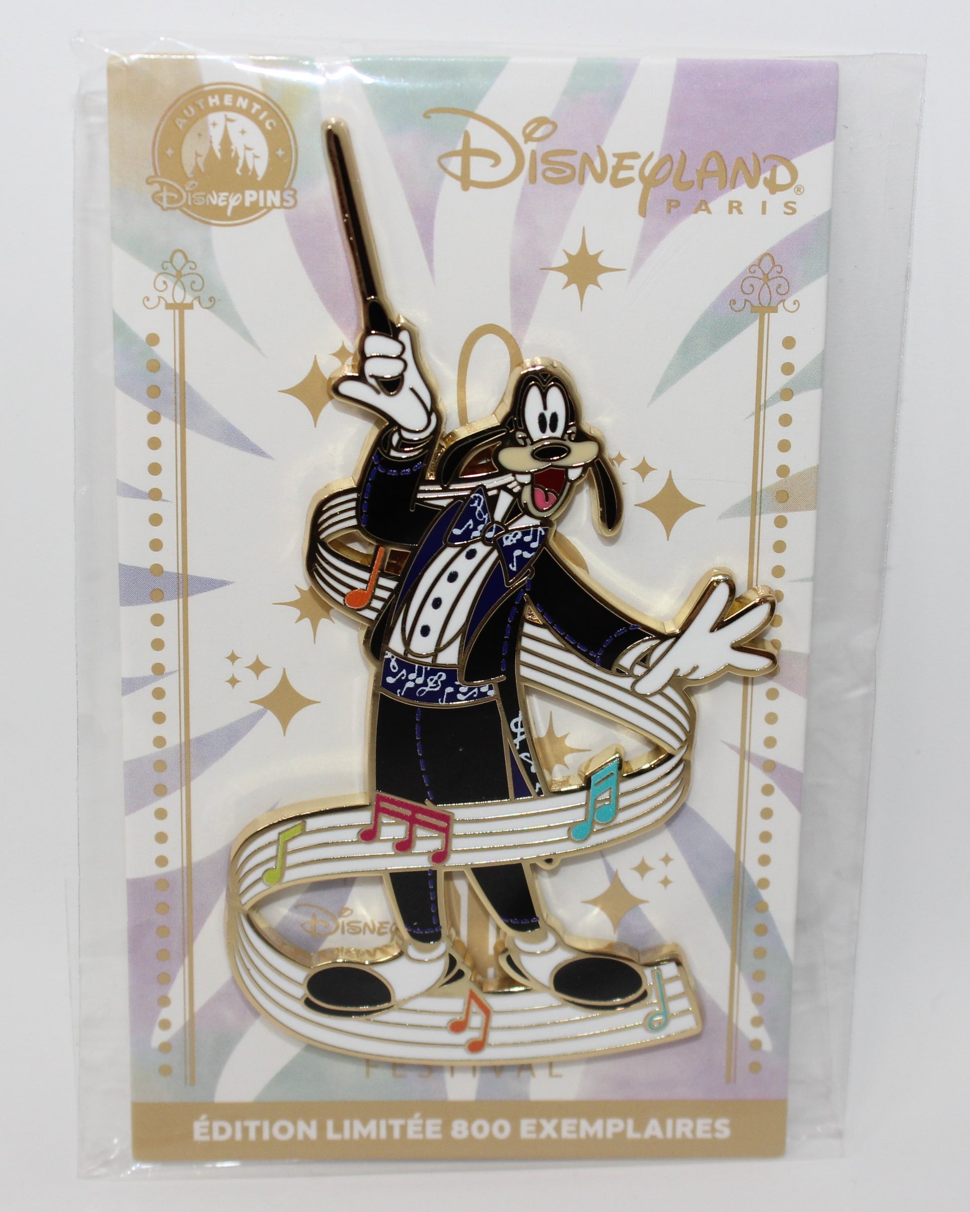 Goofy 2025 Music Festival Disneyland Paris Disney Pin