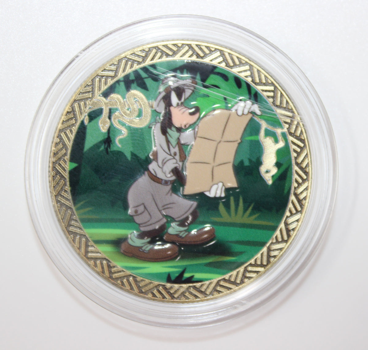 Goofy Animal Kingdom Disney Medallion