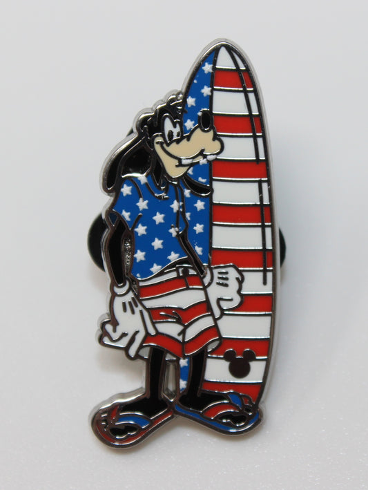 Goofy Independence Day Seasons Disneyland 2025 Hidden Disney Wave A Pin