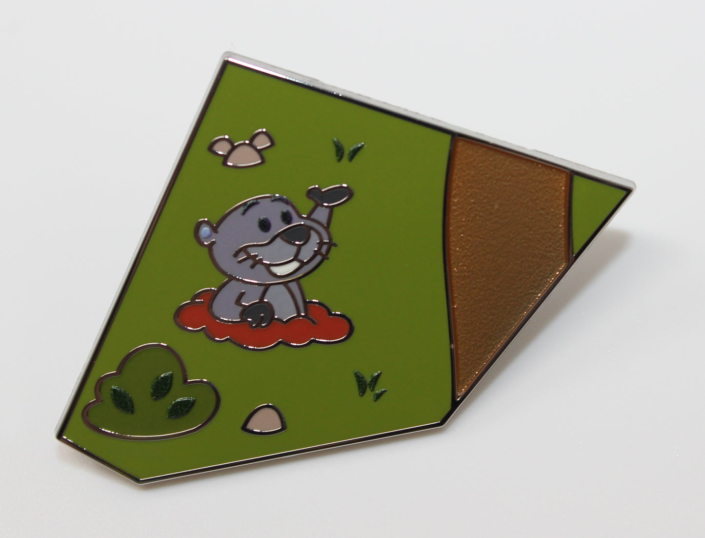 Gopher Many Adventures of Winnie the Pooh Attraction Map Puzzles Mystery Disney Pin