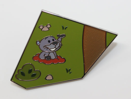 Gopher Many Adventures of Winnie the Pooh Attraction Map Puzzles Mystery Disney Pin