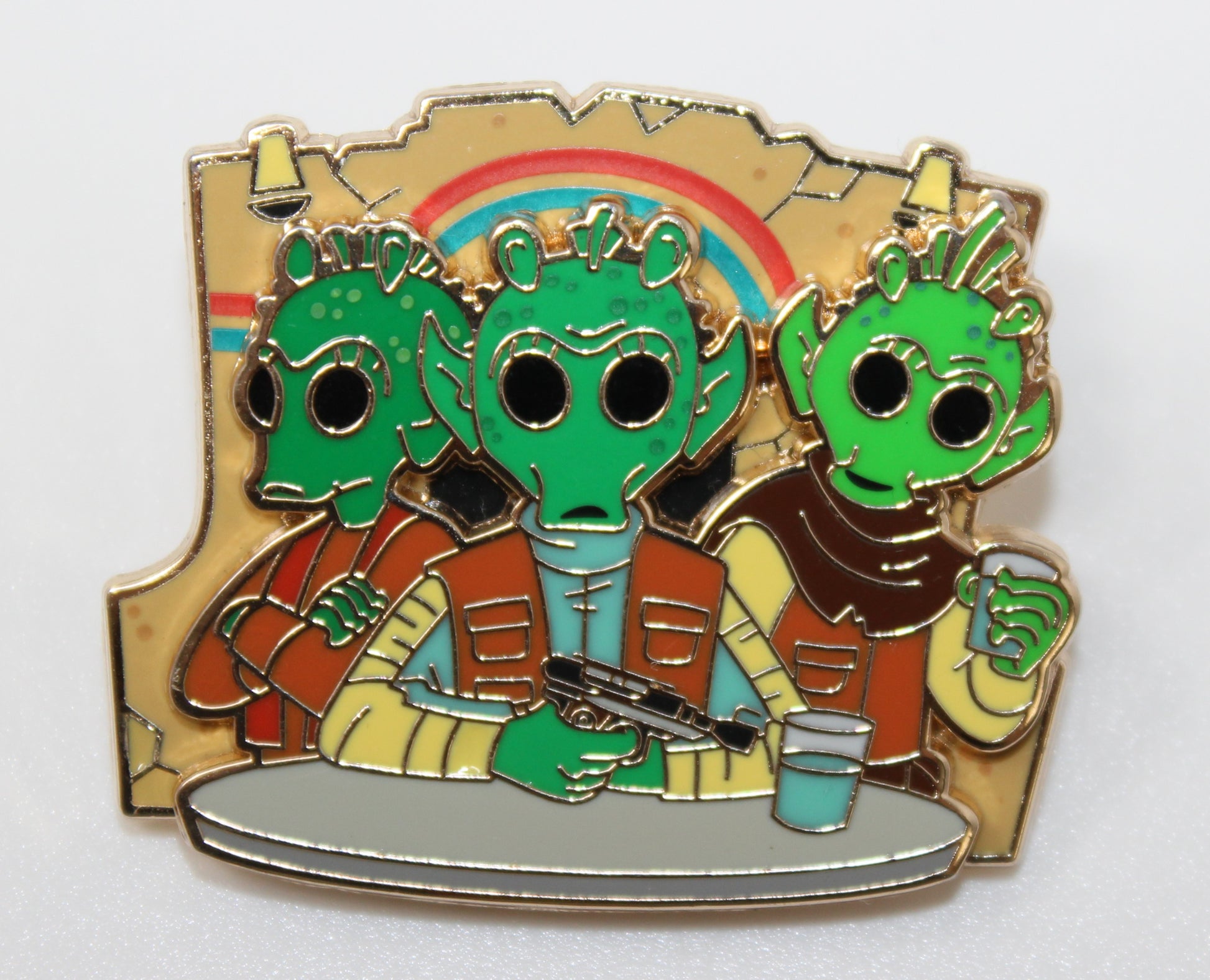 Greedo & Rodians Group Star Wars Cute Cluster Series Disney Pin