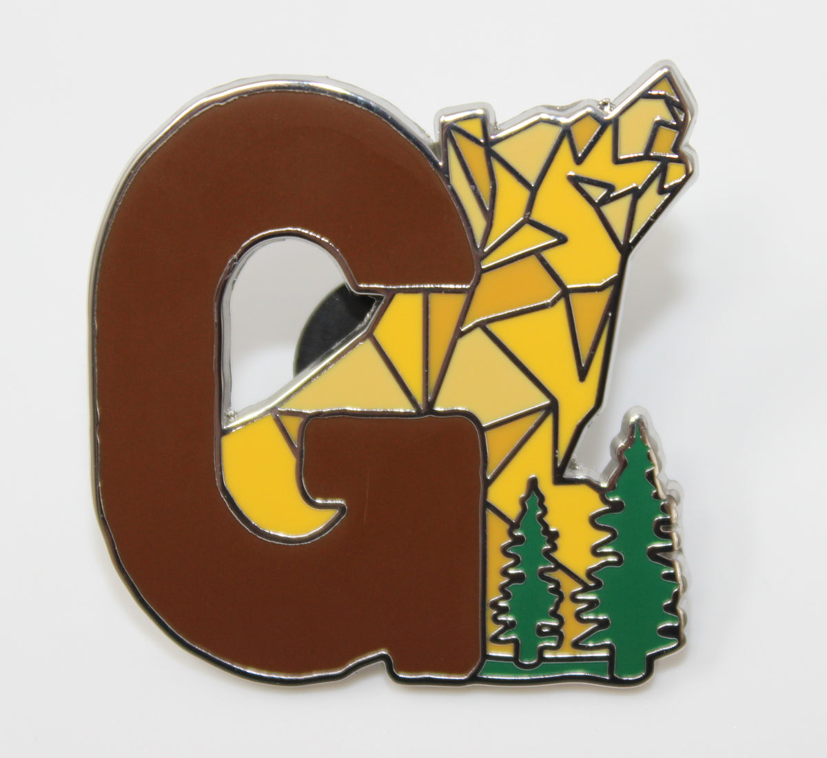 Grizzly River Run G Attraction Alphabet Mystery Disney Pin