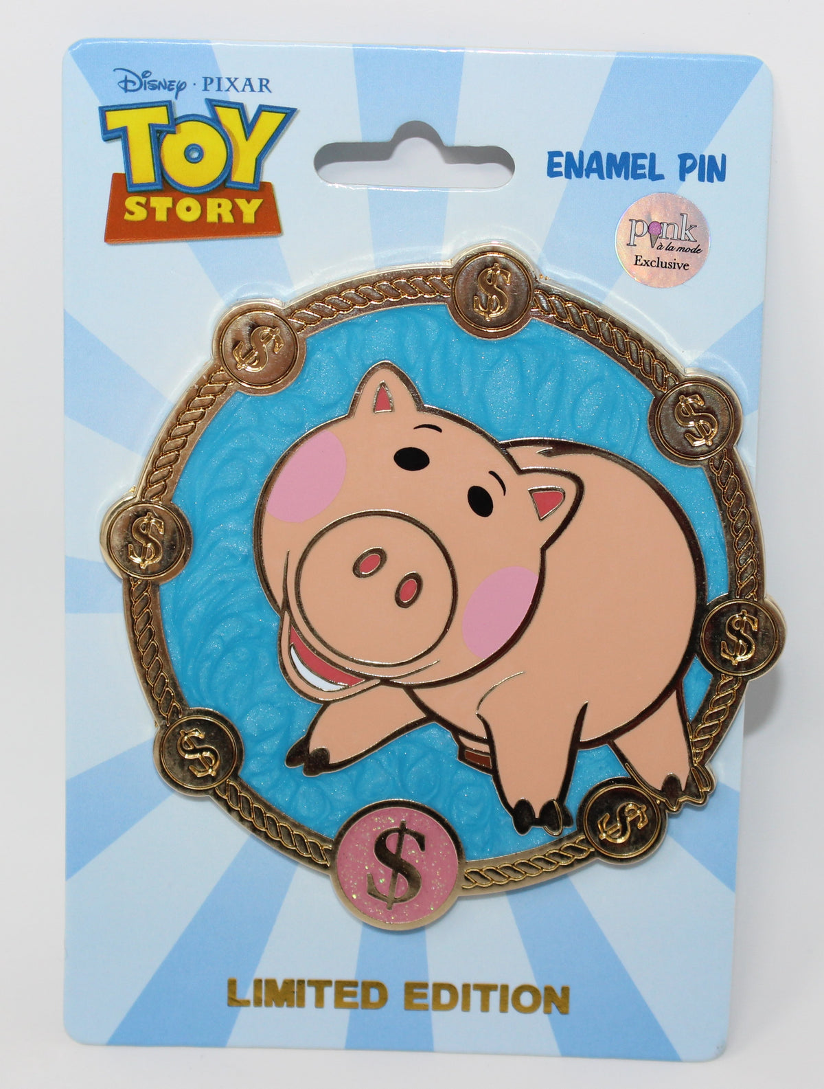 Hamm Disney Iconic Series: Toy Story Pink a la Mode Limited Edition Disney Pin