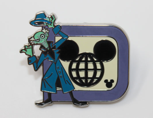 Hatbox Ghost Walt Disney World Logo 2025 Hidden Disney Pin