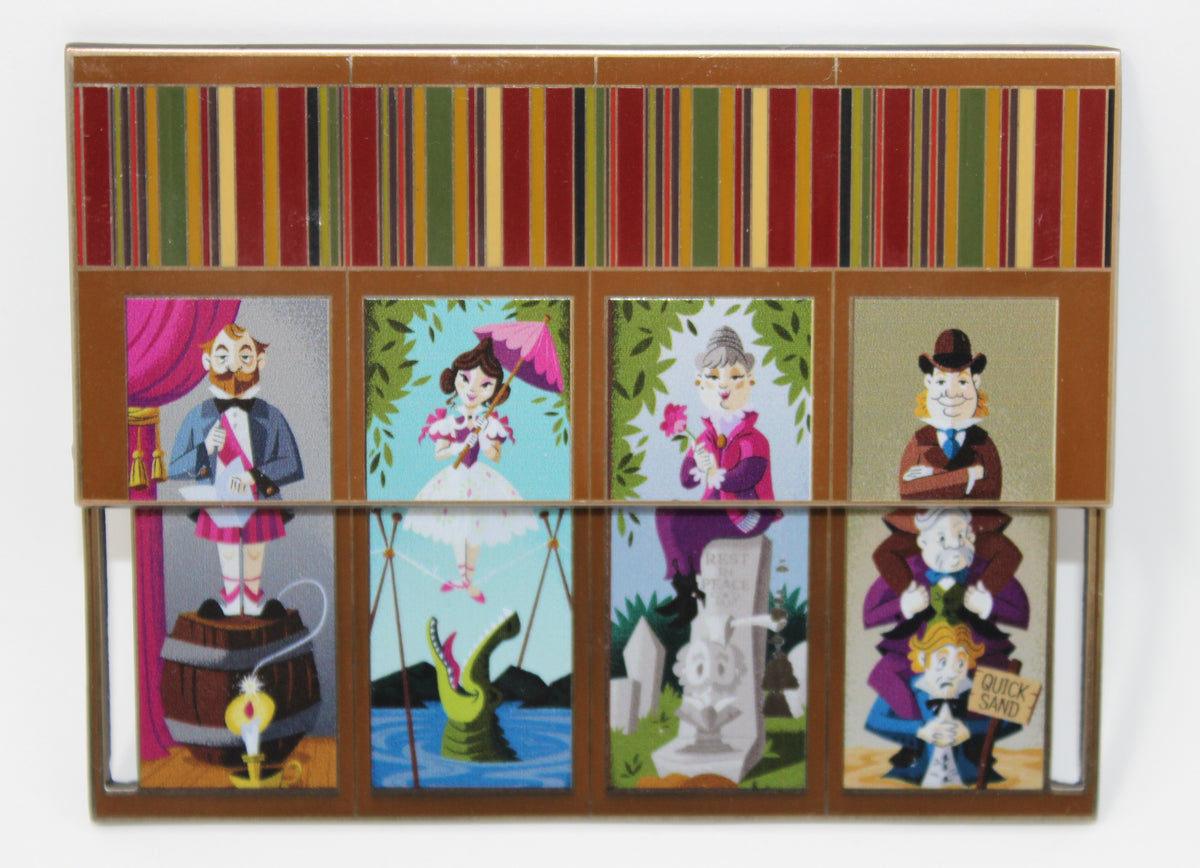 Haunted Mansion Stretching Room Portraits Sliding Limited Edition Loungefly Disney Pin